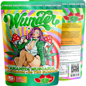 WUNDER AMANITA MUSCARIA ​GUMMIES WATERMELON 2500MG