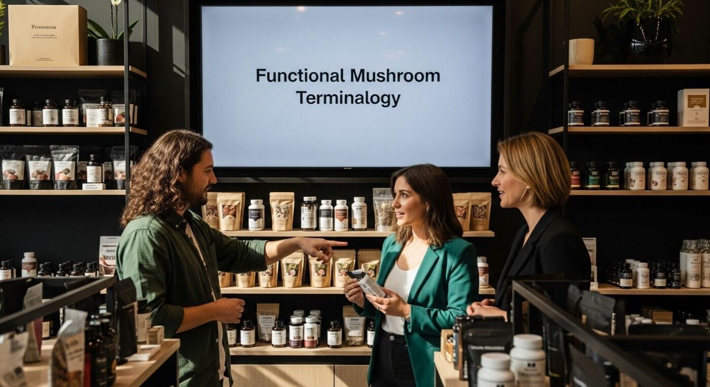 functional mushroom terminology