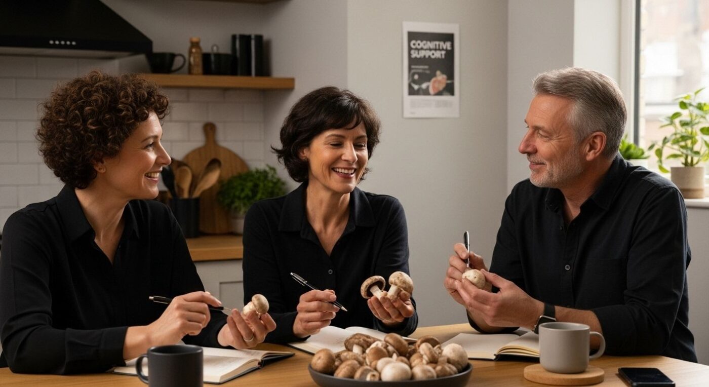 mushrooms cognitive support image