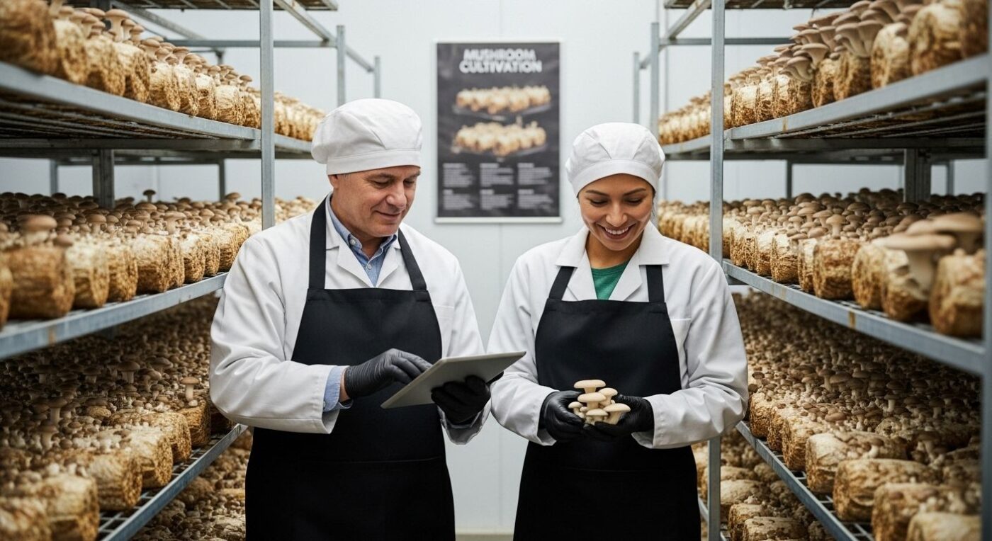 mushroom cultivation process