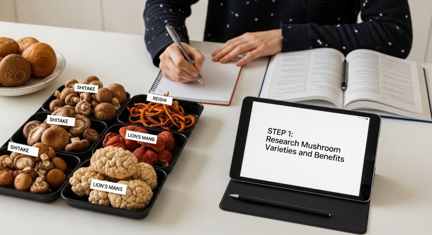 mushroom research kitchen how-to