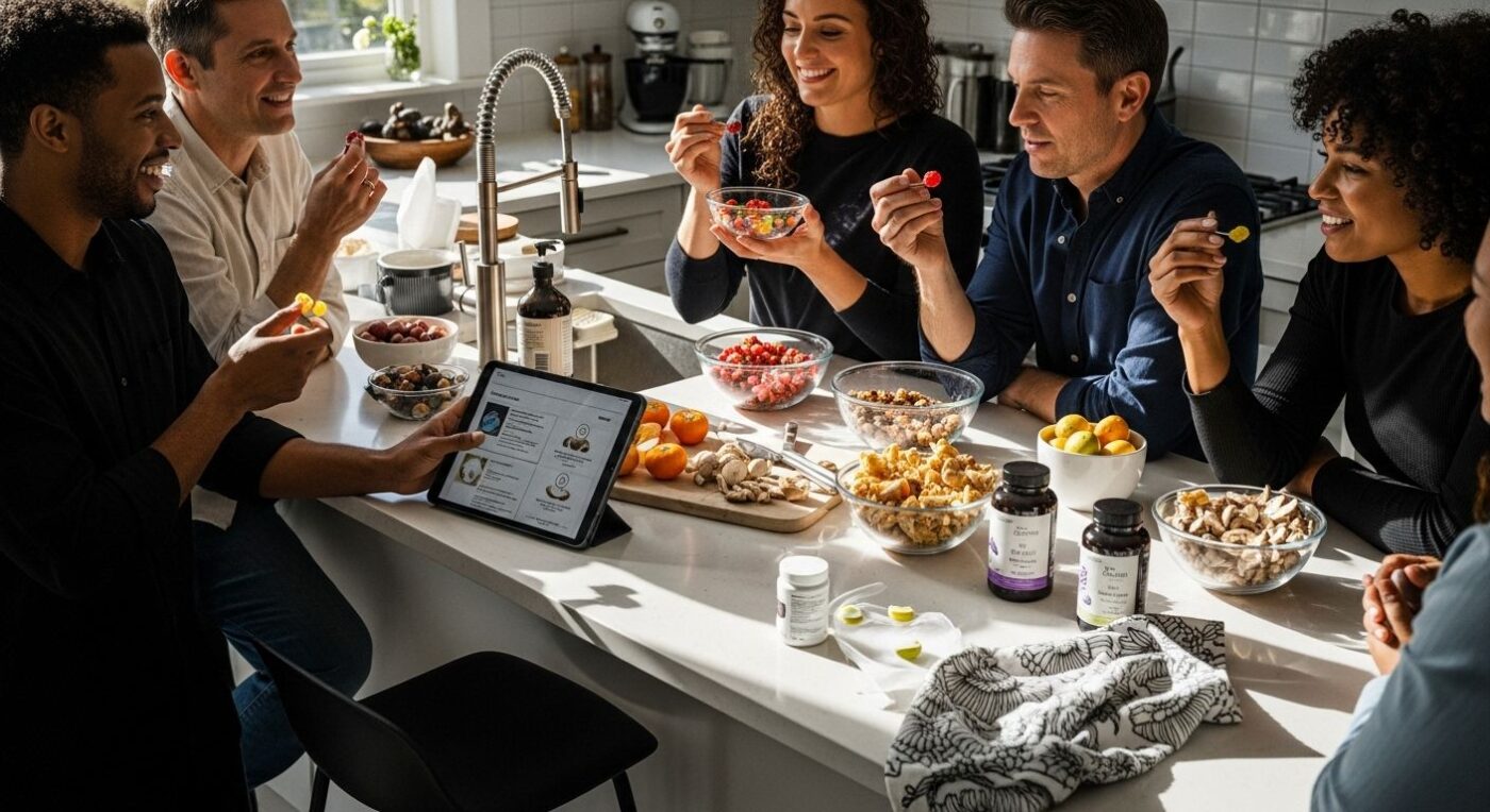 mushroom gummies, wellness, supplement advantages