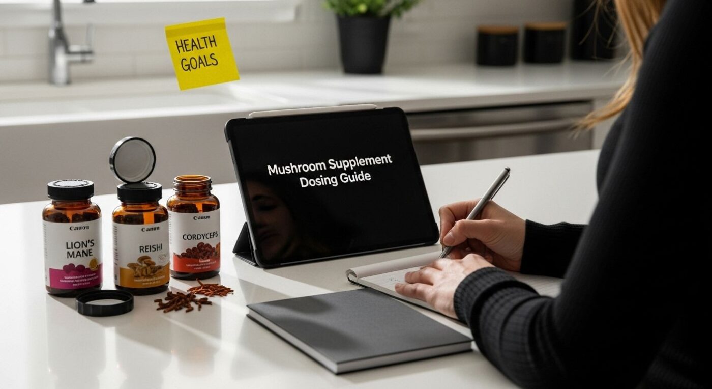 mushroom supplement dosing guide