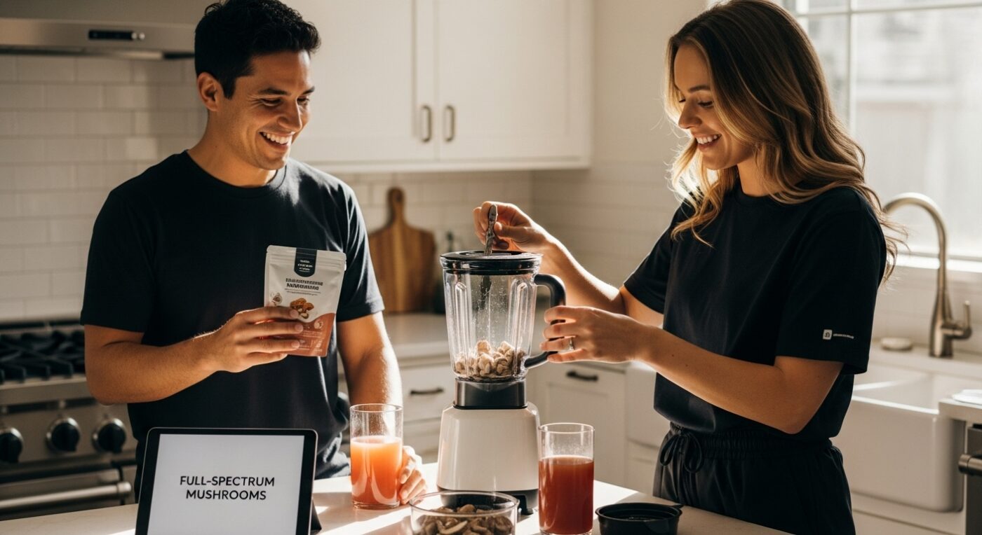 full-spectrum mushrooms wellness