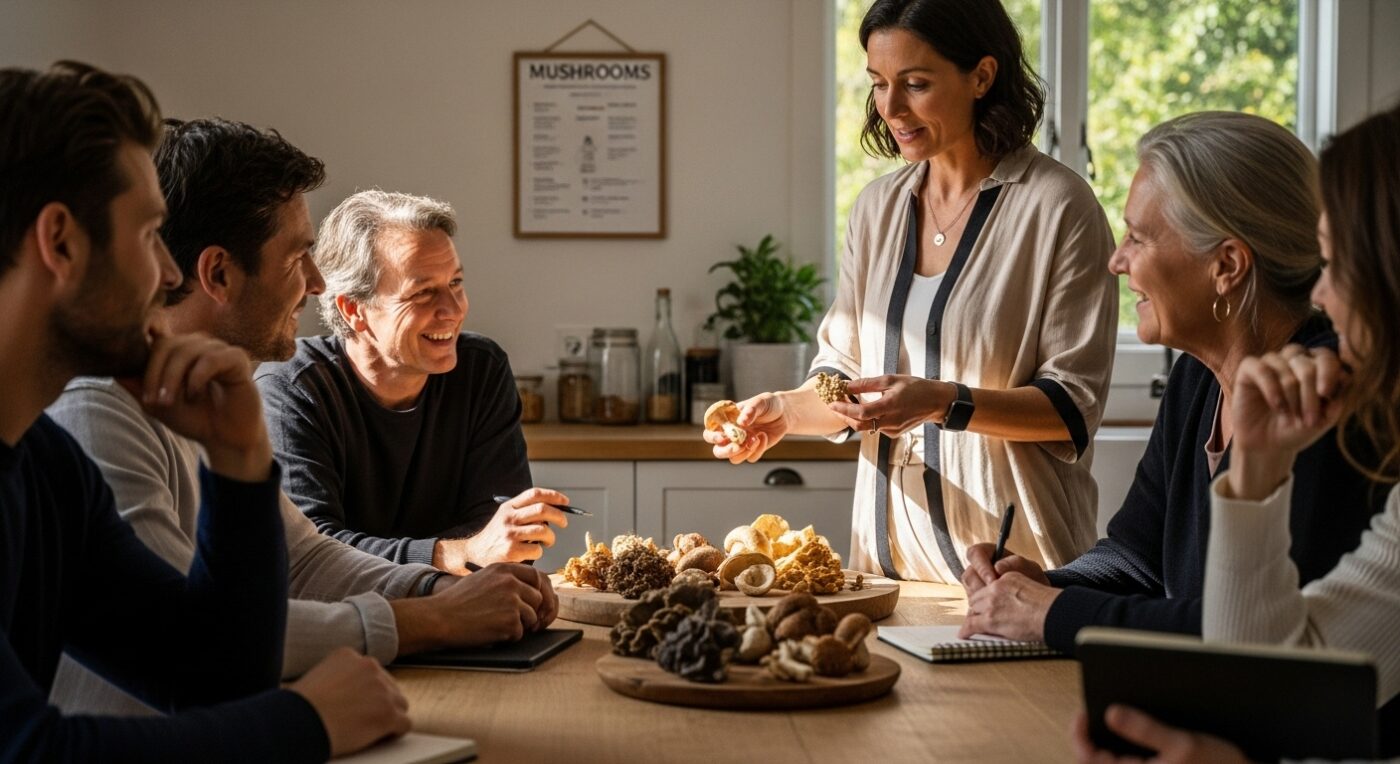 mushrooms alternative medicine image