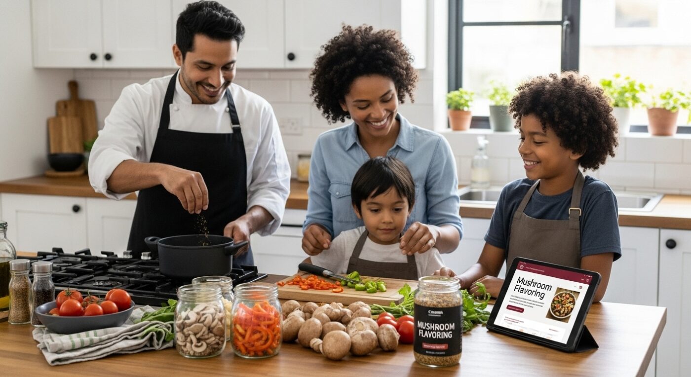 mushroom flavoring kitchen