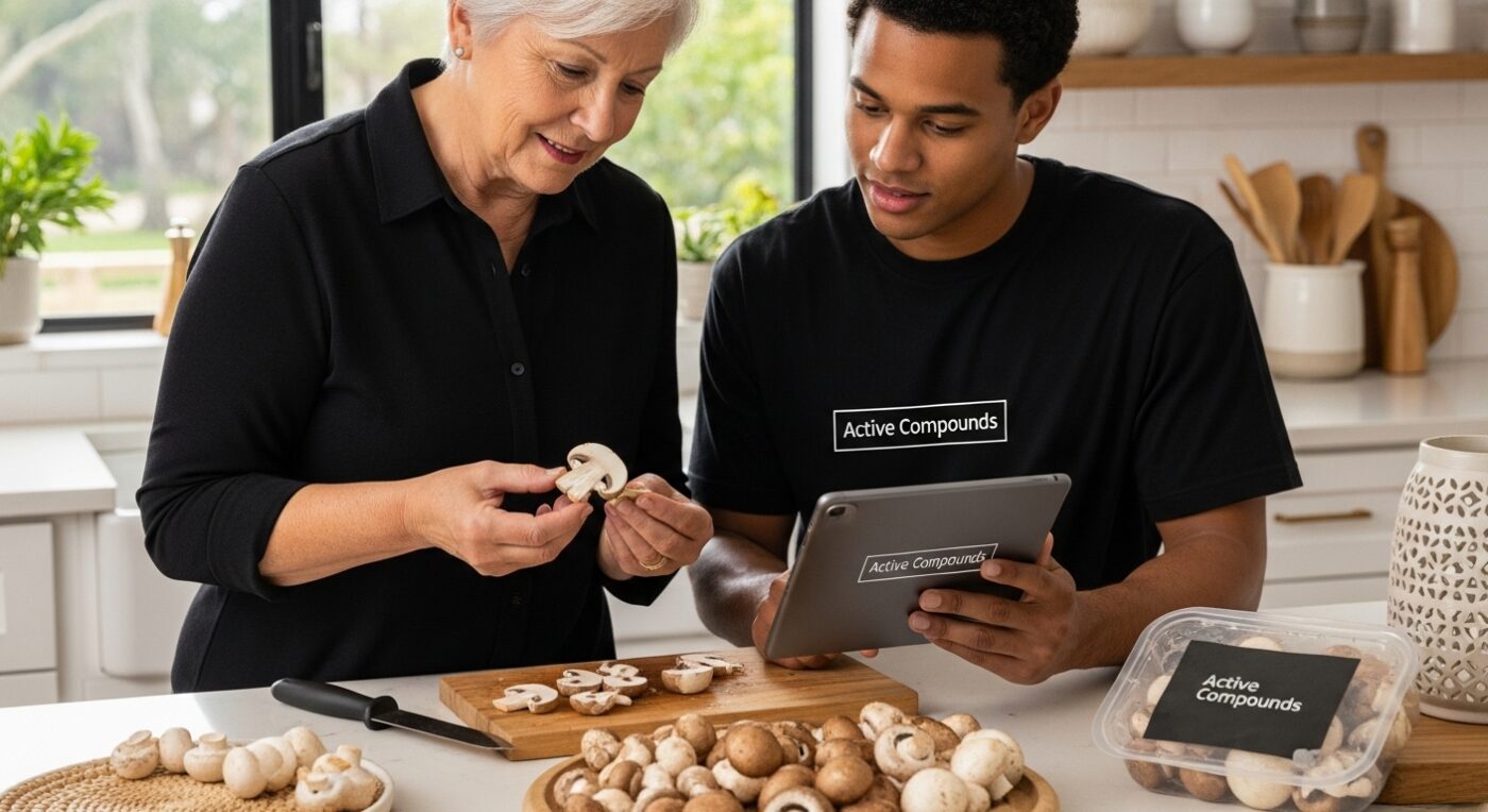 active compounds mushrooms